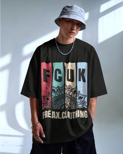 The FCUK mandala Oversized Tee