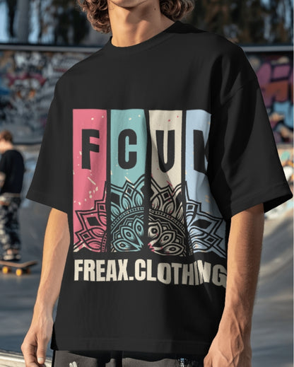 The FCUK mandala Oversized Tee